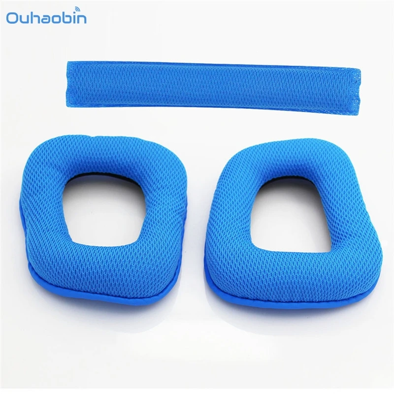Ouhaobin 1 Pair of Replacement Soft Foam Ear Pads Blue Ear Cushions One Headband Earpad for Logitech G430 G930 Headphones Sep1
Ouhaobin 1 Pair of Replacement Soft Foam Ear Pads Blue Ear Cushions One Headband Earpad for Logitech G430 G930 Headphones Sep1