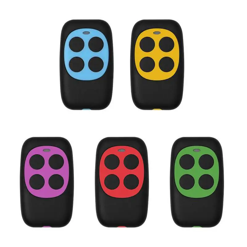 433mhz Controller Colorful Electric Garage Door Remote Control Key FOB Cloning Cloner 4 Keys Gate Controller
433mhz Controller Colorful Electric Garage Door Remote Control Key FOB Cloning Cloner 4 Keys Gate Controller