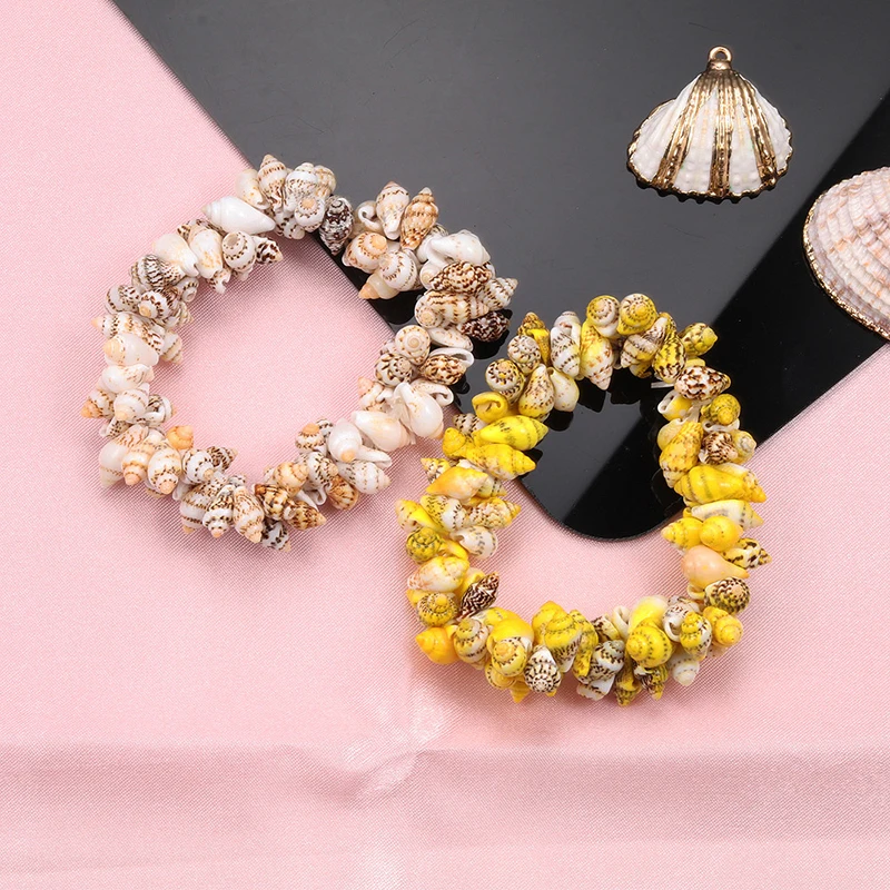 Charm Natural Shell Bracelets Colorful Conch Seashell Elastic Rope Strand Bracelet Bohemian Jewelry for Women Summer Accessories
Charm Natural Shell Bracelets Colorful Conch Seashell Elastic Rope Strand Bracelet Bohemian Jewelry for Women Summer Accessories