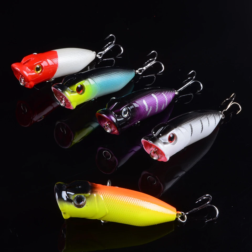 1pcs 7cm 12g Fishing Lure Topwater Popper Crankbait Carp Fly Fresh Water Sea Insect bait Fake lure Ice Lure Fishing 3D Eyes
1pcs 7cm 12g Fishing Lure Topwater Popper Crankbait Carp Fly Fresh Water Sea Insect bait Fake lure Ice Lure Fishing 3D Eyes
