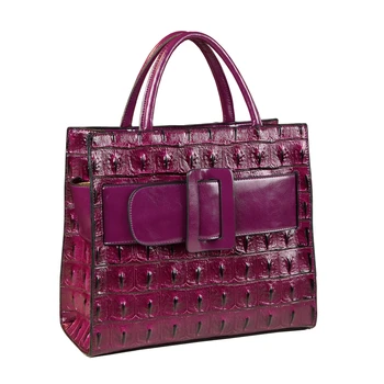 ICEV new casual high quality women's leather handbag crocodile pattern messenger bag ladies leather shoulder bag embossed clutch
ICEV new casual high quality women's leather handbag crocodile pattern messenger bag ladies leather shoulder bag embossed clutch