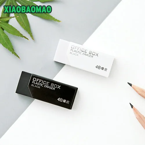2pcs / lot Wholesale quality eraser 4b black white rubber student school office stationery supplies test eraser
2pcs / lot Wholesale quality eraser 4b black white rubber student school office stationery supplies test eraser
