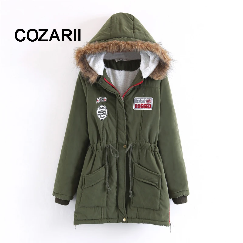 COZARII Winter Thicken Warm Long Big Fur Parka Zipper Hooded Lamb Fur Army Coat Plus Size Winter Warm Jackets Women Fur Coats
COZARII Winter Thicken Warm Long Big Fur Parka Zipper Hooded Lamb Fur Army Coat Plus Size Winter Warm Jackets Women Fur Coats