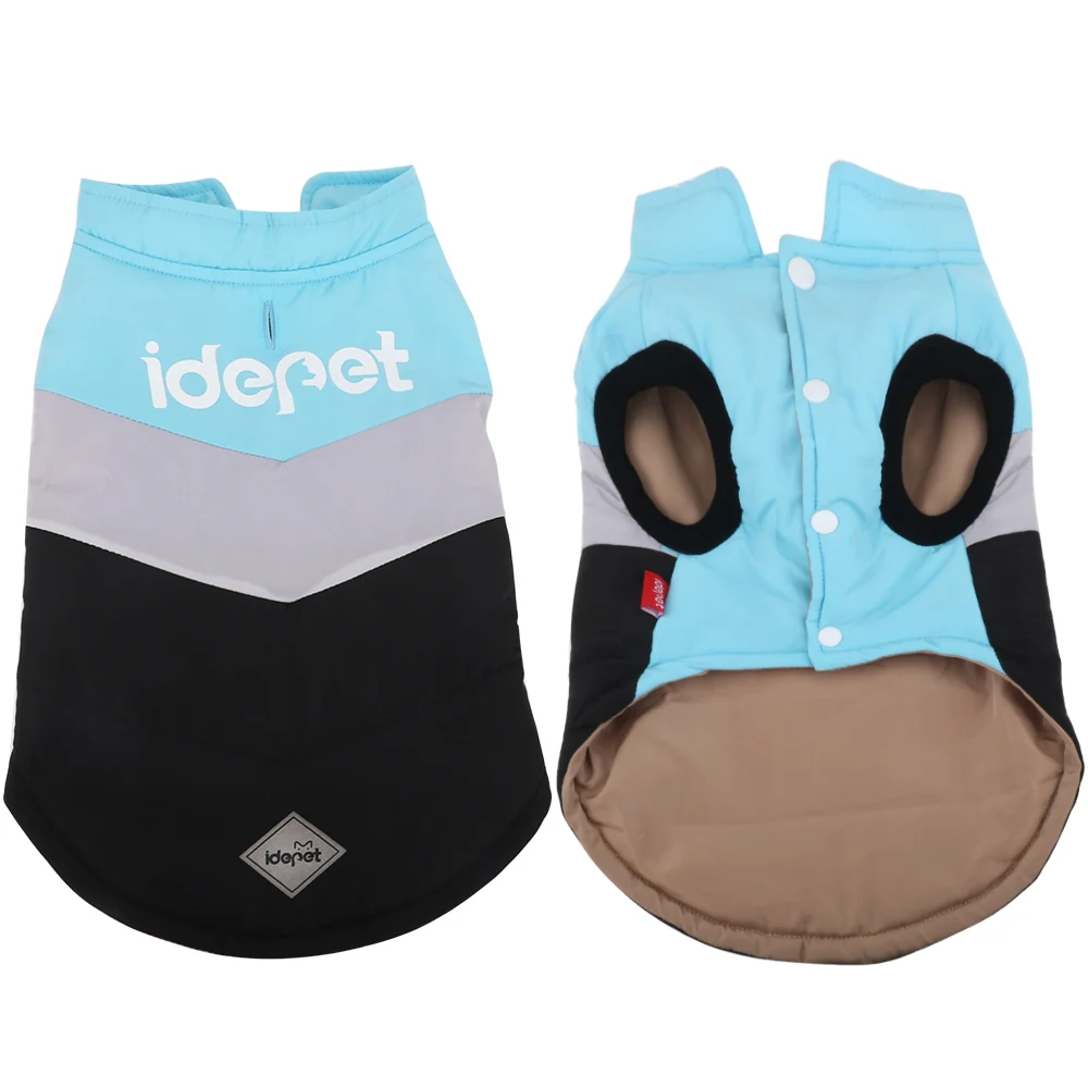 Idepet Winter Warm Clothes For Dogs Puppy Vest Jacket Chihuahua Clothes Coat For Small Dog French Bulldog Coat Roupa Cachorro 38
Idepet Winter Warm Clothes For Dogs Puppy Vest Jacket Chihuahua Clothes Coat For Small Dog French Bulldog Coat Roupa Cachorro 38