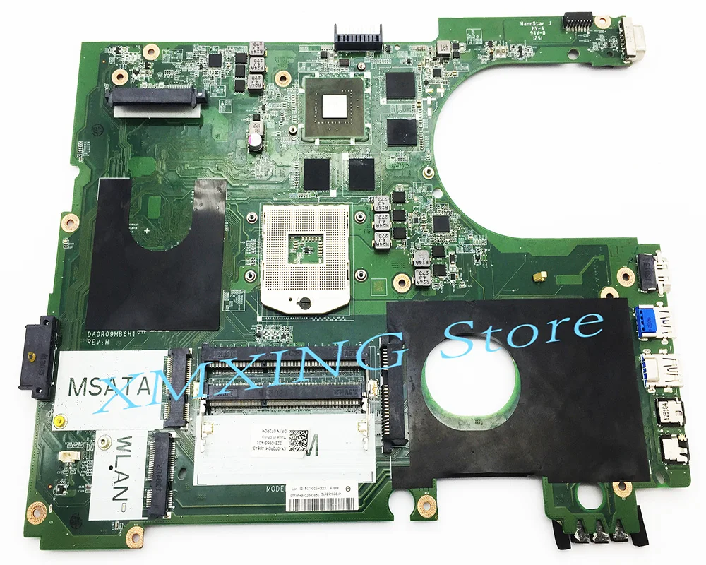 Материнская плата FULCOL для ноутбука DELL INSPIRON 17R 7720 GT650M 2 Гб 2D DA0R09MB6H3 072P0M 72P0M