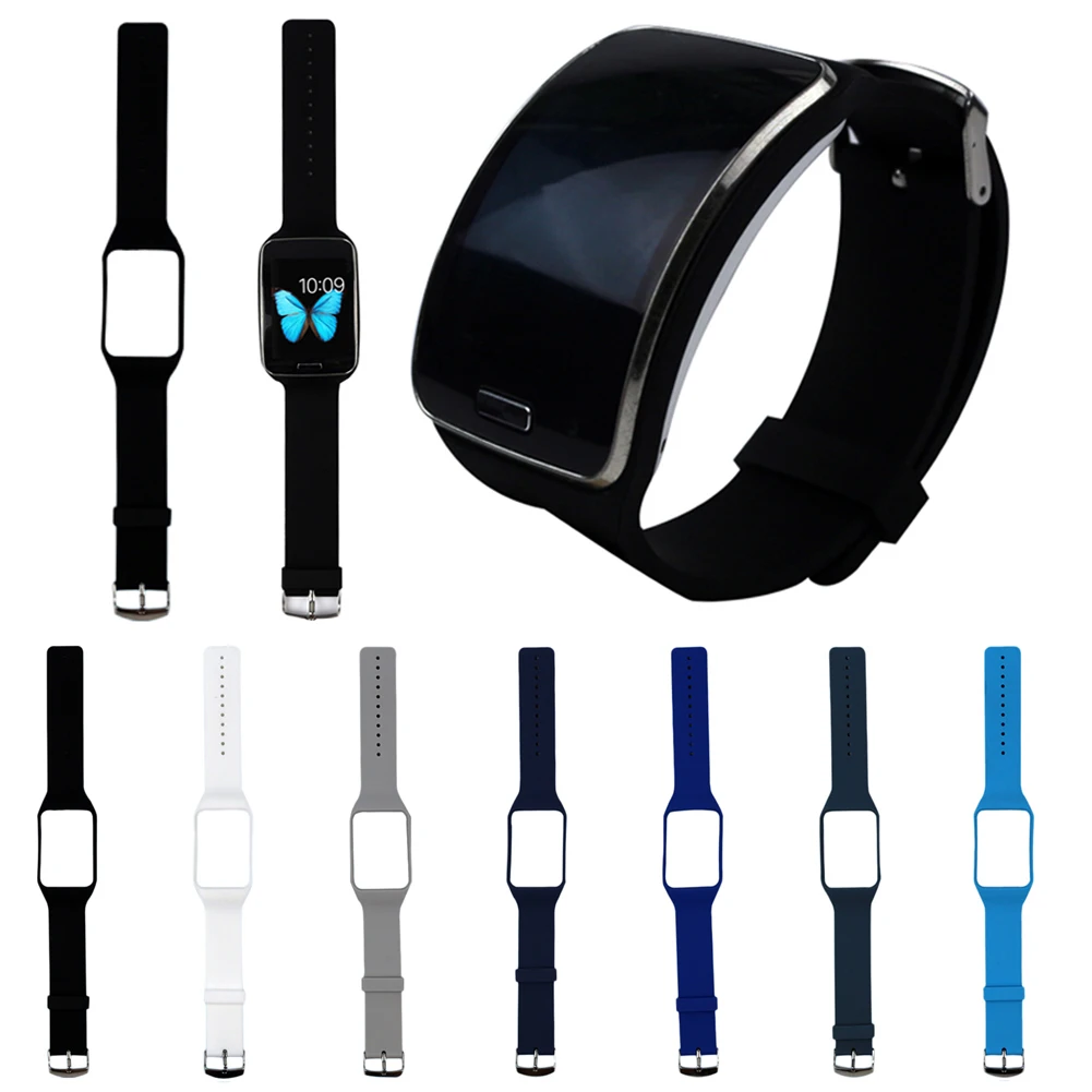 Fashion Silicone Watch Band Strap For Samsung Gear S SM-R750 / R750W Smart Watch Replacement Strap Sport Fitness Replace Strap
Fashion Silicone Watch Band Strap For Samsung Gear S SM-R750 / R750W Smart Watch Replacement Strap Sport Fitness Replace Strap