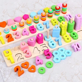 Wooden Math Toys Montessori Math Toy Digital Shape Matching Learning Preschool Counting Board Kids Educational New Year Gift D11
Wooden Math Toys Montessori Math Toy Digital Shape Matching Learning Preschool Counting Board Kids Educational New Year Gift D11