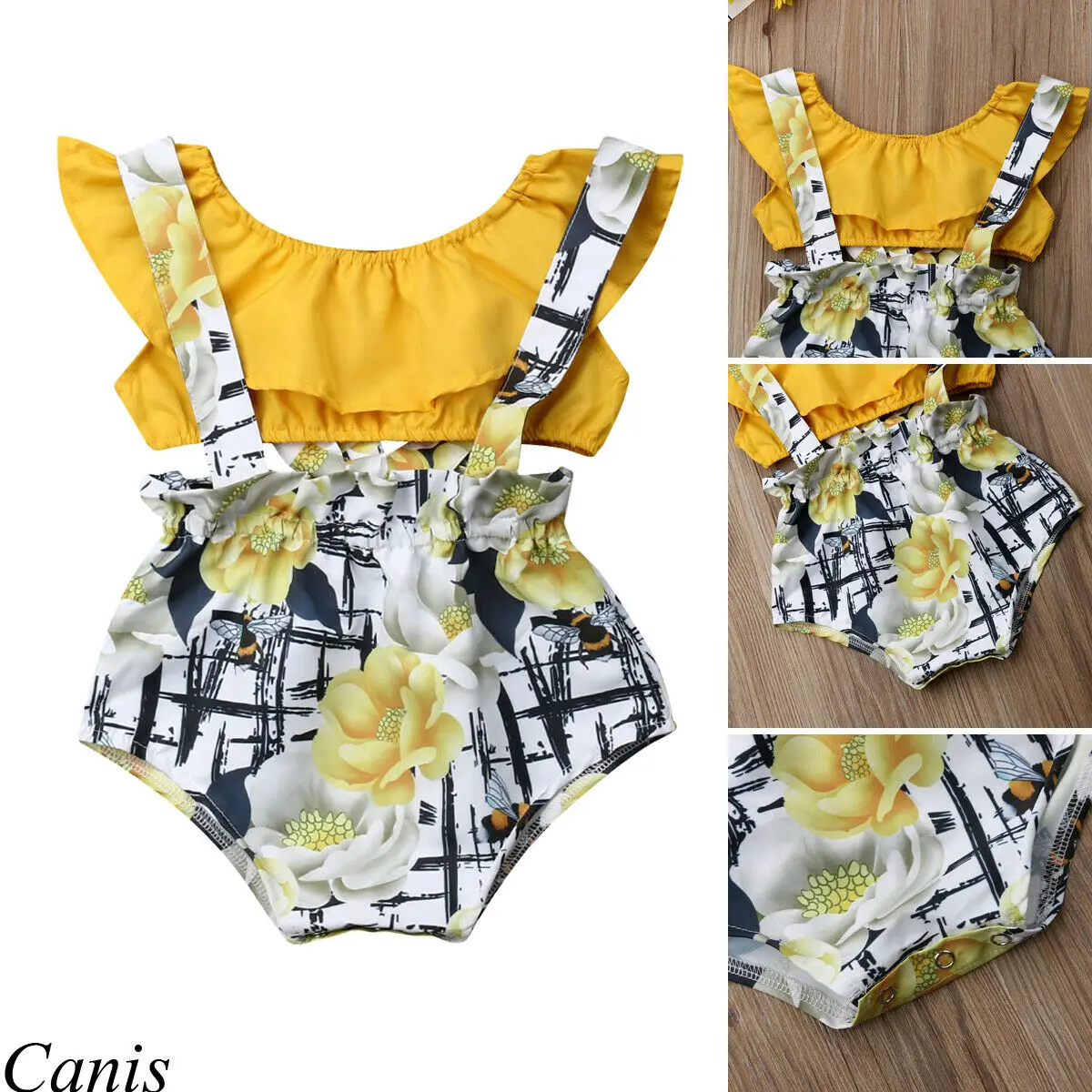 Newborn Baby Girl Clothes Sleeveless Crop Top+Flower Print Strap PP Short Pants 2pcs Outfits
Newborn Baby Girl Clothes Sleeveless Crop Top+Flower Print Strap PP Short Pants 2pcs Outfits