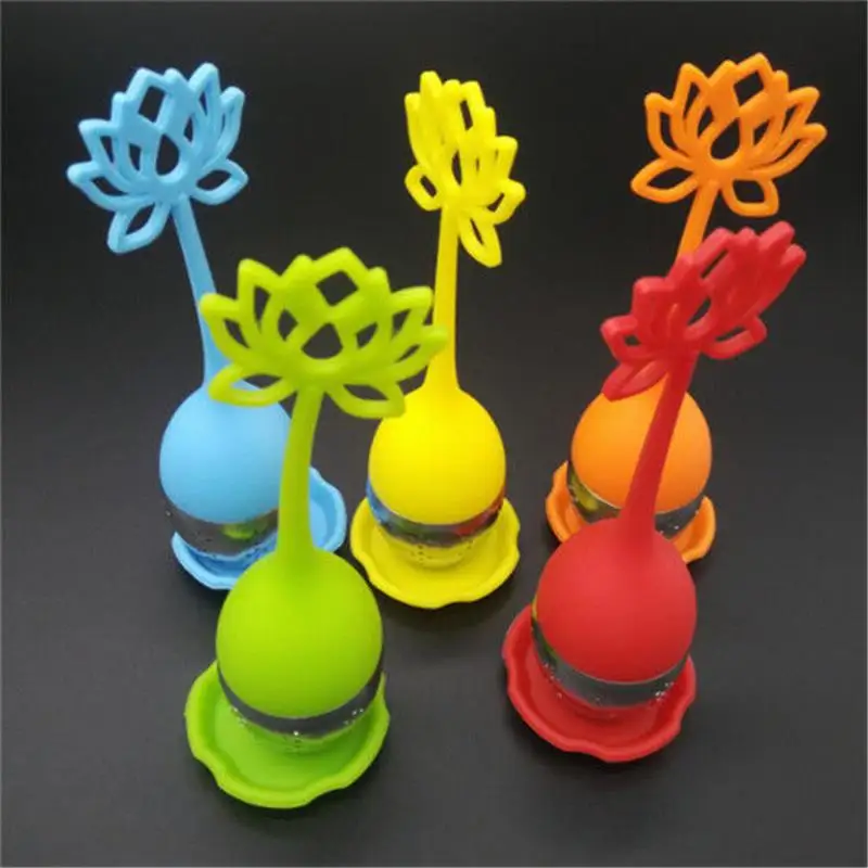 Lotus Shaped Stainless Steel Tea Infuser Teaspoon Silicone Loose Leaf Herb Strainer Filter Diffuser Ball New #147
Lotus Shaped Stainless Steel Tea Infuser Teaspoon Silicone Loose Leaf Herb Strainer Filter Diffuser Ball New #147