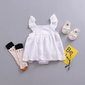 Baby Girl Bodysuit Newborn Baby Party Birthday High Quality Hollowed Dress Bodysuit Lace Puff Sleeve Jumpsuit
Baby Girl Bodysuit Newborn Baby Party Birthday High Quality Hollowed Dress Bodysuit Lace Puff Sleeve Jumpsuit