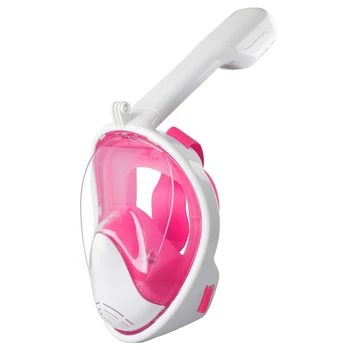 Full Face Snorkeling Mask with Breathable Tube Underwater Anti Fog Diving Mask Snorkel Swimming Training Scuba Diving Mask
Full Face Snorkeling Mask with Breathable Tube Underwater Anti Fog Diving Mask Snorkel Swimming Training Scuba Diving Mask