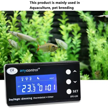 Digital Thermostat Temperature Controller For lizard Fish Aquarium Waterproof Sensor Outlet LCD 2 Stage Heating Cooling Mode
Digital Thermostat Temperature Controller For lizard Fish Aquarium Waterproof Sensor Outlet LCD 2 Stage Heating Cooling Mode