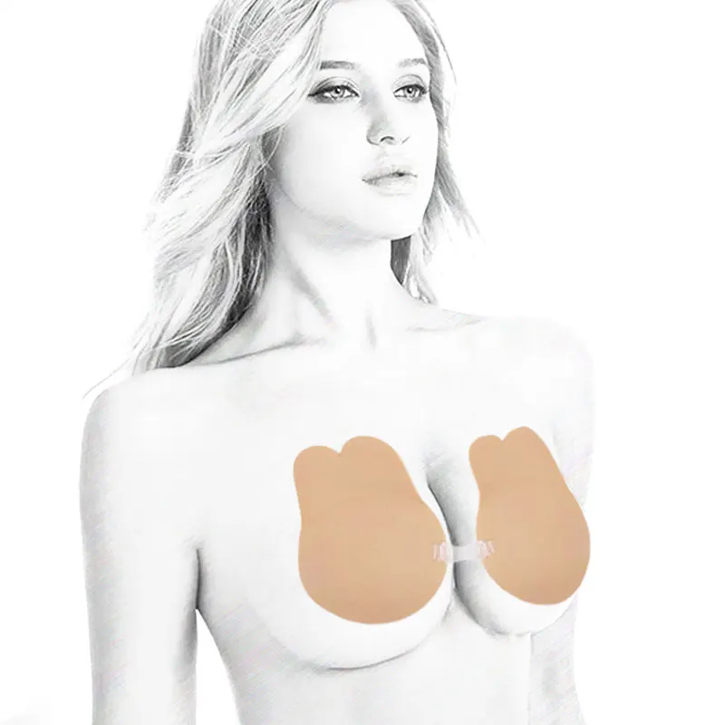 Seamless Self Adhesive Rabbit Bra Strapless Push Up Bra Wireless Stick On Sexy Lingerie Invisible Silicone Women Bra Freedom bra
Seamless Self Adhesive Rabbit Bra Strapless Push Up Bra Wireless Stick On Sexy Lingerie Invisible Silicone Women Bra Freedom bra