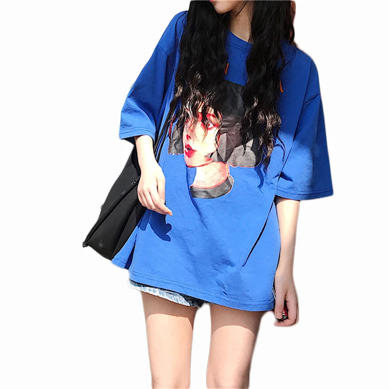 Mathilda Leon Head Portrait Printed Female Harajuku T-Shirt Short Sleeve Women Tops Loose Summer T Shirt 0514-30
Mathilda Leon Head Portrait Printed Female Harajuku T-Shirt Short Sleeve Women Tops Loose Summer T Shirt 0514-30