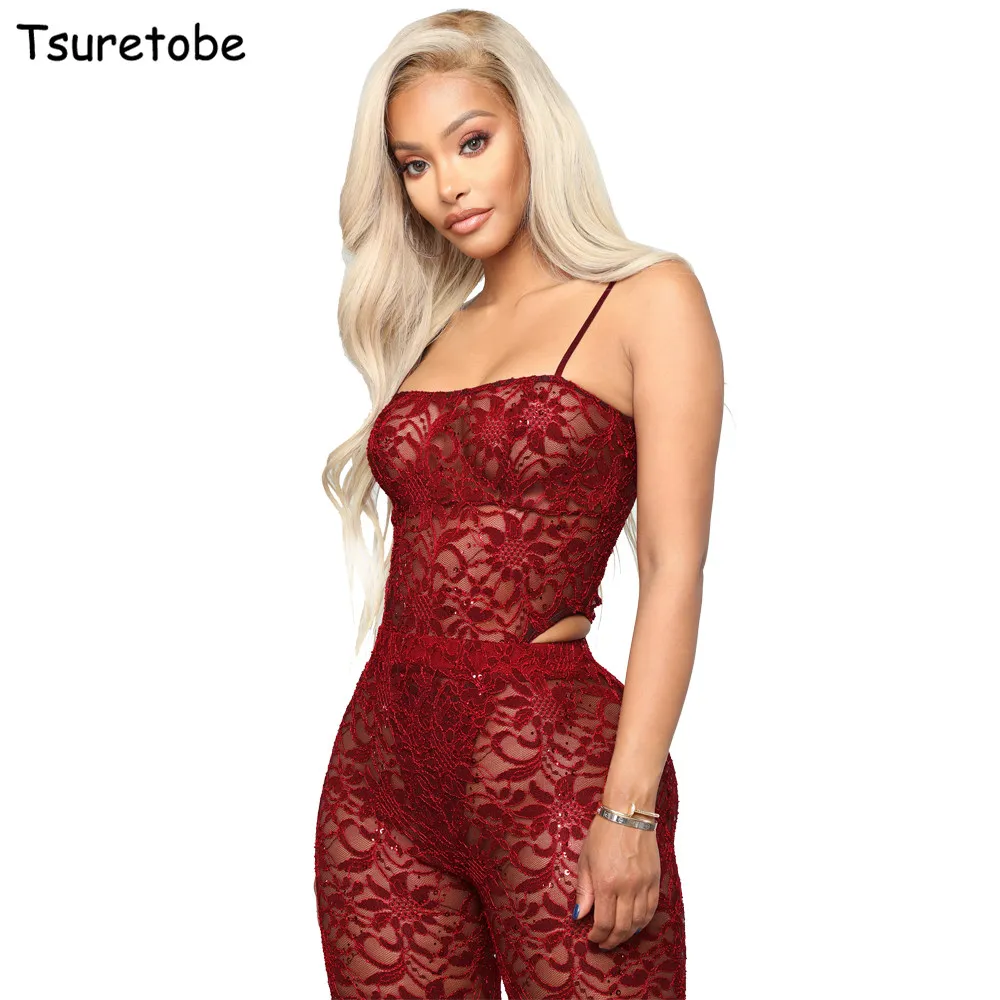 Tsuretobe Fashion Sexy Club Lace Two Piece Set Women Spaghetti Strap Playsuit And Wide Leg Casual Pants Elegant Two Piece Set
Tsuretobe Fashion Sexy Club Lace Two Piece Set Women Spaghetti Strap Playsuit And Wide Leg Casual Pants Elegant Two Piece Set
