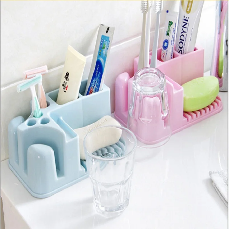 Multifunctional Rectangular Toothbrush Toothpaste Holder Storage Rack Comb Jewelry Cosmetic Shelving Bathroom Accessories
Multifunctional Rectangular Toothbrush Toothpaste Holder Storage Rack Comb Jewelry Cosmetic Shelving Bathroom Accessories