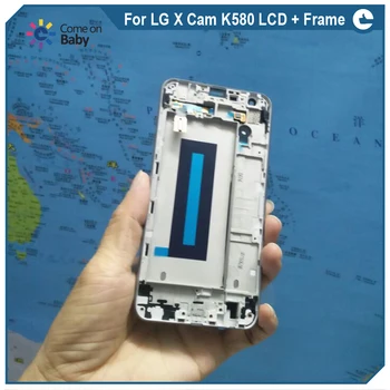 Silver Gold best Quality for LG X Cam K580 5.2" LCD display +Touch Screen Digitizer high quality Assembly with frame 99% new
Silver Gold best Quality for LG X Cam K580 5.2" LCD display +Touch Screen Digitizer high quality Assembly with frame 99% new