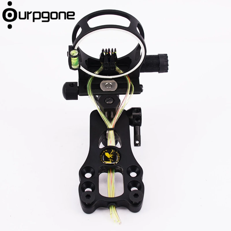 Ourpgone 1*Outddor Hunting Recurve Bow Sight 5 pin Fiber Optic Alloy Compound Bow Sight with Light Micro Free shipping!
Ourpgone 1*Outddor Hunting Recurve Bow Sight 5 pin Fiber Optic Alloy Compound Bow Sight with Light Micro Free shipping!