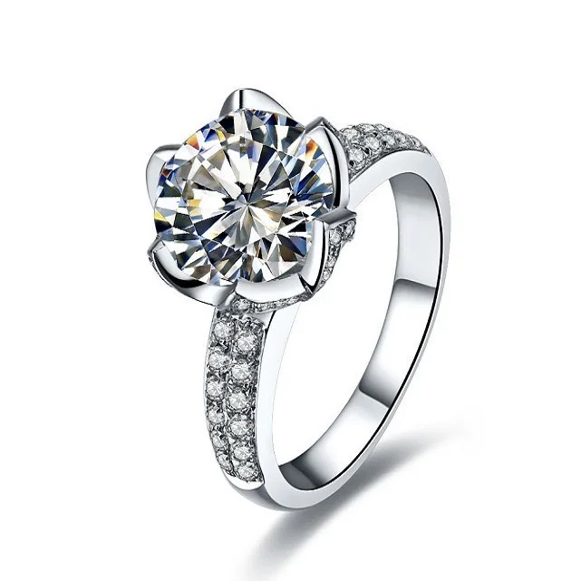 3Carat Lotus Flower Style CHARLES&COLVARD Certified Moissanite Famale Au750 Gold Ring Simulate Diamond Test Positive
3Carat Lotus Flower Style CHARLES&COLVARD Certified Moissanite Famale Au750 Gold Ring Simulate Diamond Test Positive