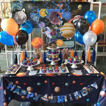 Outer Space Party Astronaut Rocket Ship Foil Balloons Galaxy/Solar System Theme Party Boy Kids Birthday Party Decoration Favors 
Outer Space Party Astronaut Rocket Ship Foil Balloons Galaxy/Solar System Theme Party Boy Kids Birthday Party Decoration Favors