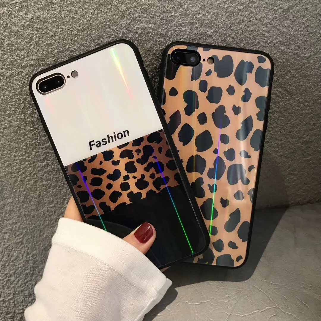 2019 Leopard laser glass mobile phone case xs max for Apple 7plus mobile phone shell iphone 6splus protective cover
2019 Leopard laser glass mobile phone case xs max for Apple 7plus mobile phone shell iphone 6splus protective cover