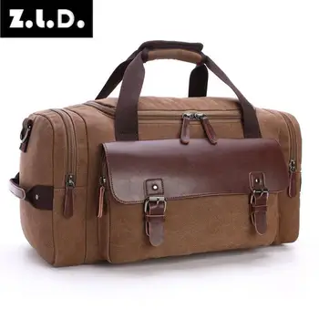 Z.L.D. Canvas Leather Travel Canvas Bag Duffel Bag Men's Casual Travel Bag Great Weekend Bag Evening Large Capacity
Z.L.D. Canvas Leather Travel Canvas Bag Duffel Bag Men's Casual Travel Bag Great Weekend Bag Evening Large Capacity