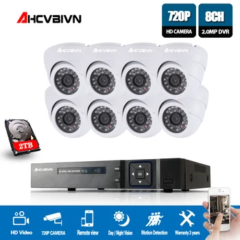 8CH CCTV System 720P HDMI AHD 8CH CCTV DVR 8PCS 1.0 MP IR Security Camera 1200 TVL CCTV Camera Surveillance System
8CH CCTV System 720P HDMI AHD 8CH CCTV DVR 8PCS 1.0 MP IR Security Camera 1200 TVL CCTV Camera Surveillance System