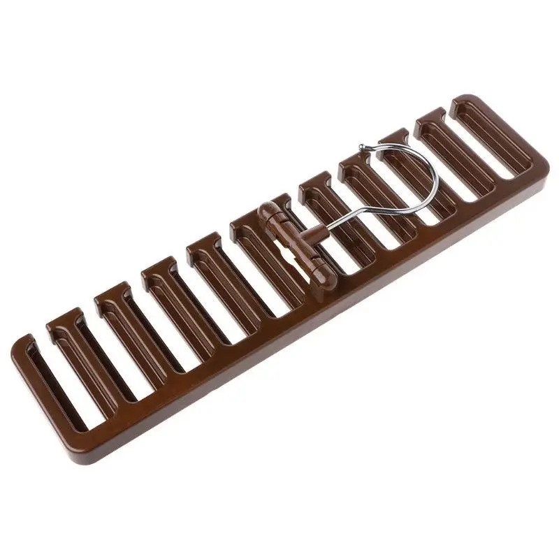 DIY Tie Belt Storage Rack Organizer Space Saver Tops Bra Rotating Hanger Holder Home 3 Color