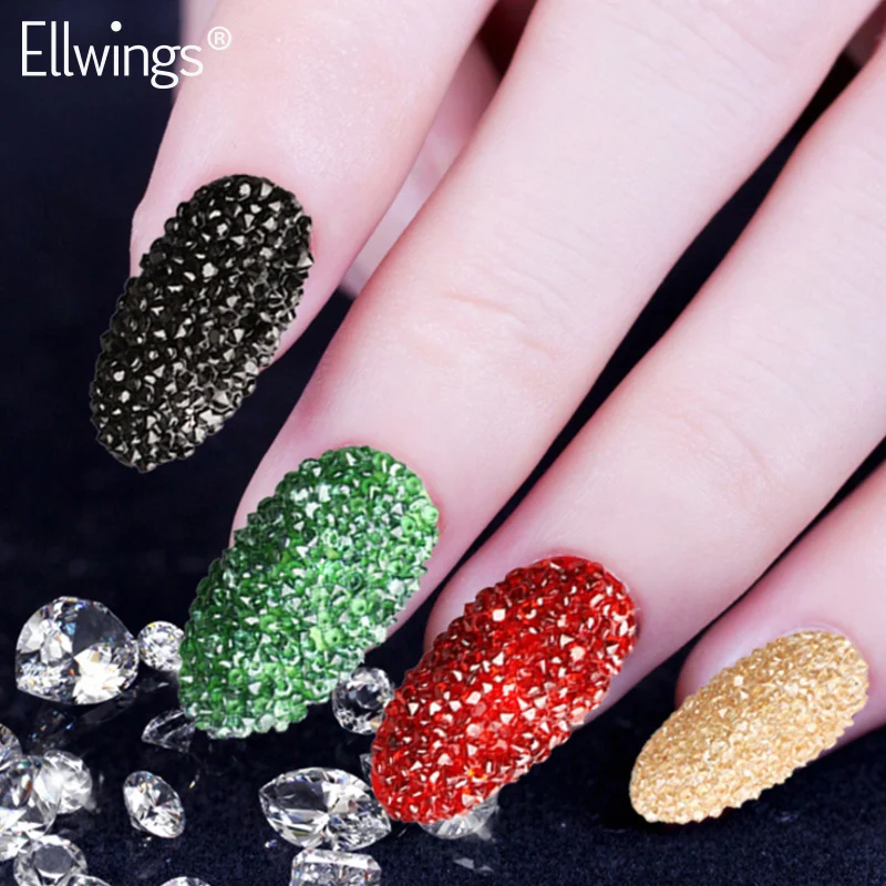 Ellwings Nail Glitter Diamond Mini Rhinestones Crystal Flat Back Rhinestones Nail Art Desigh DIY Decoration 12 Colors
Ellwings Nail Glitter Diamond Mini Rhinestones Crystal Flat Back Rhinestones Nail Art Desigh DIY Decoration 12 Colors