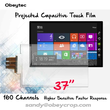 Free Shipping ,obeytec 37" Higher Sensitive Touch film, 160 channels, Transparent Touch film, 10 Touches
Free Shipping ,obeytec 37" Higher Sensitive Touch film, 160 channels, Transparent Touch film, 10 Touches