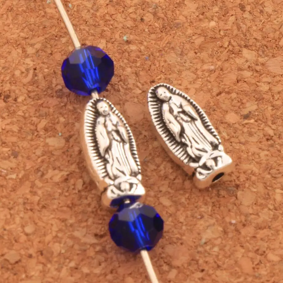 Blessed Saint Mary Miraculous Medal Beads Catholic Patron Saint Medal Tubes 300PCS Antique Silver Spacers 12.5x6MM L1828
Blessed Saint Mary Miraculous Medal Beads Catholic Patron Saint Medal Tubes 300PCS Antique Silver Spacers 12.5x6MM L1828
