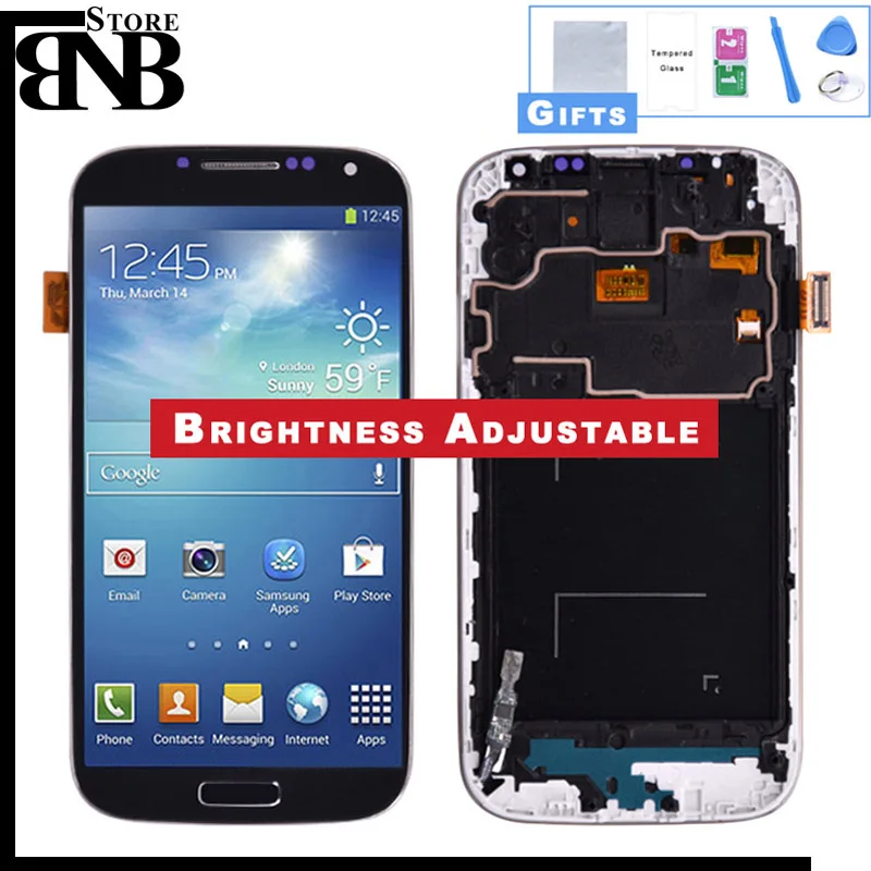 LCD for Samsung Galaxy S4 Display Touch Screen GT-i9505 i9500 i9505 i9506 i9515 i337 Digitizer assembly with a screen protector
LCD for Samsung Galaxy S4 Display Touch Screen GT-i9505 i9500 i9505 i9506 i9515 i337 Digitizer assembly with a screen protector