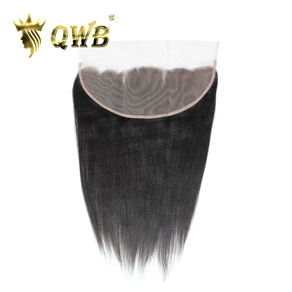 QWB Queen Weave Beauty Light Yaki 13''x4'' Free shipping 12''~18'' Brazilian Virgin Hair Nature Color Lace Frontal
QWB Queen Weave Beauty Light Yaki 13''x4'' Free shipping 12''~18'' Brazilian Virgin Hair Nature Color Lace Frontal