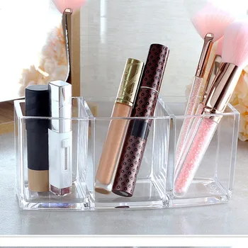 3 Slot Acrylic Makeup brush and Cosmetics Storage Box Makeup Brush Eyeliners Display Storage Holder Cosmetics Organizer
3 Slot Acrylic Makeup brush and Cosmetics Storage Box Makeup Brush Eyeliners Display Storage Holder Cosmetics Organizer