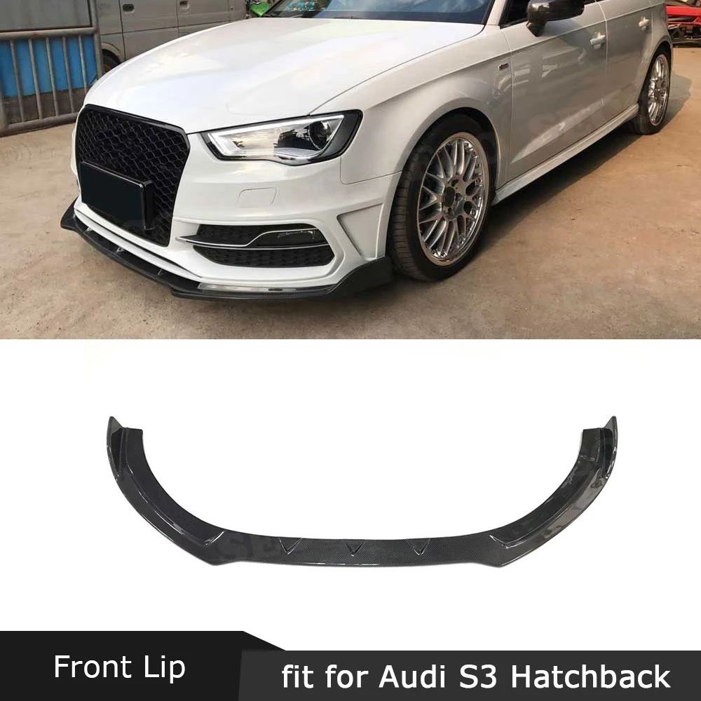 Carbon Fiber Front Lip Spoiler Splitters For Audi A3 S3 Hatchback 2014 - 2016 (Non A3 Standard Non Sedan) Head Bumper Chin
Carbon Fiber Front Lip Spoiler Splitters For Audi A3 S3 Hatchback 2014 - 2016 (Non A3 Standard Non Sedan) Head Bumper Chin