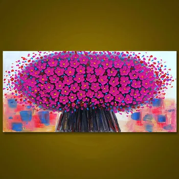 Unframed Romantic Purple Flower Palette Knife Oil Painting Handpainted Wall Art Picture Modern Home Decor For Wedding Decoration
Unframed Romantic Purple Flower Palette Knife Oil Painting Handpainted Wall Art Picture Modern Home Decor For Wedding Decoration