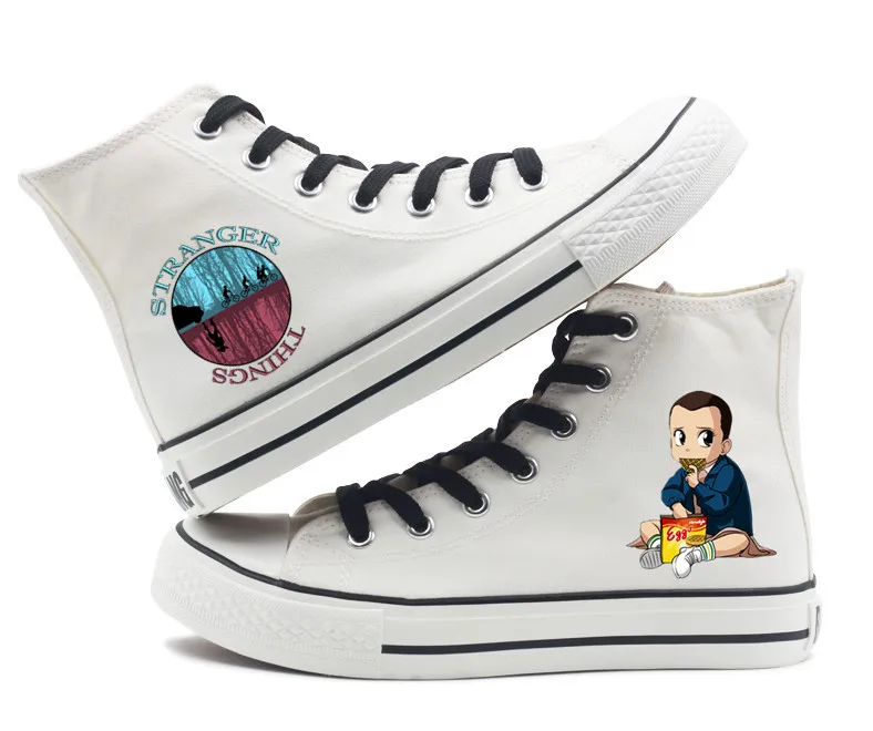 Stranger Things Shoes High top Canvas Flat Sneakers Shoes Women Casual Printing Shoes Leisure Shoes
Stranger Things Shoes High top Canvas Flat Sneakers Shoes Women Casual Printing Shoes Leisure Shoes