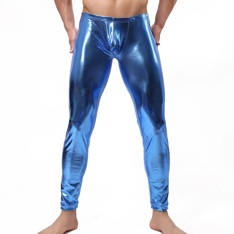 Hot Men's Sexy Latex Pants Leather Trousers Tights Bodybuilding Exotic Pants PVC Long Trousers 4 Colors Clubwear Dance Wear
Hot Men's Sexy Latex Pants Leather Trousers Tights Bodybuilding Exotic Pants PVC Long Trousers 4 Colors Clubwear Dance Wear