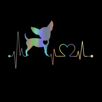 window Sticker 15.2*8.6CM Chihuahua Dog Heartbeat Sticker On window Funny Stickers and Decals Vinyl window Styling Decorative
window Sticker 15.2*8.6CM Chihuahua Dog Heartbeat Sticker On window Funny Stickers and Decals Vinyl window Styling Decorative