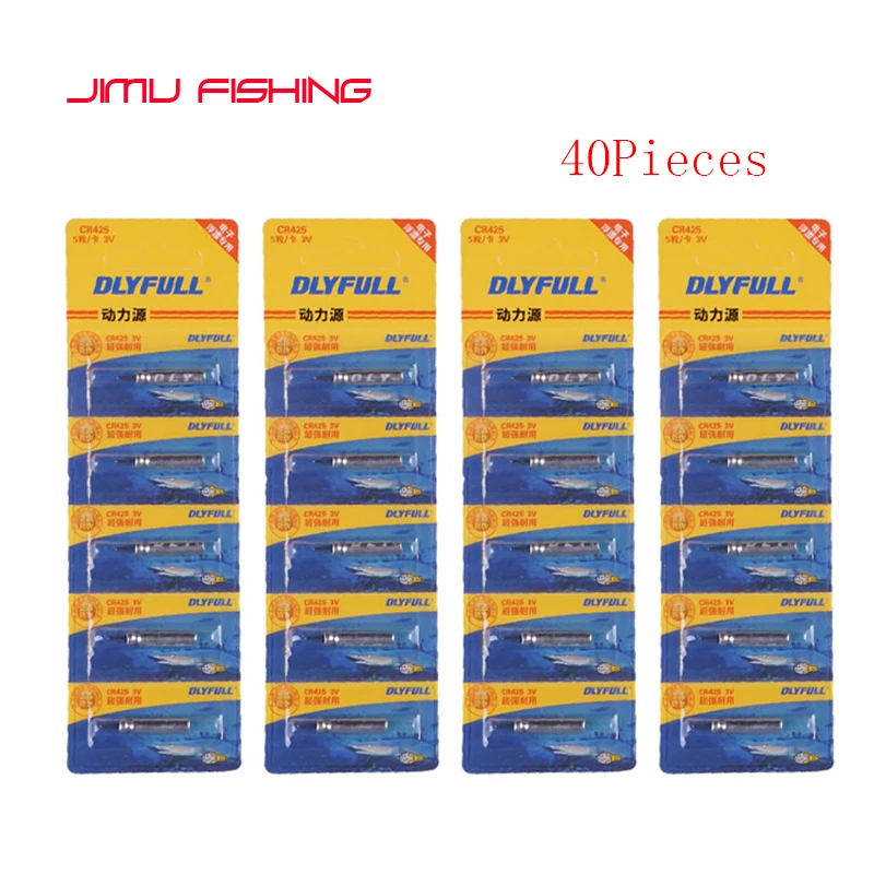 20Pcs/lot CR425 Lithium Pin Battery Night Fishing Float Luminous Floats Battery Flotador Pesca Fishing Tackle Tool Accessories
20Pcs/lot CR425 Lithium Pin Battery Night Fishing Float Luminous Floats Battery Flotador Pesca Fishing Tackle Tool Accessories