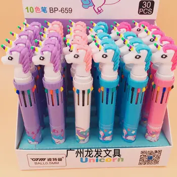 24 pcs/lot A Girl Unicorn 10 Colors Chunky Ballpoint Pen School Office Supply Gift Stationery Papelaria Escolar
24 pcs/lot A Girl Unicorn 10 Colors Chunky Ballpoint Pen School Office Supply Gift Stationery Papelaria Escolar