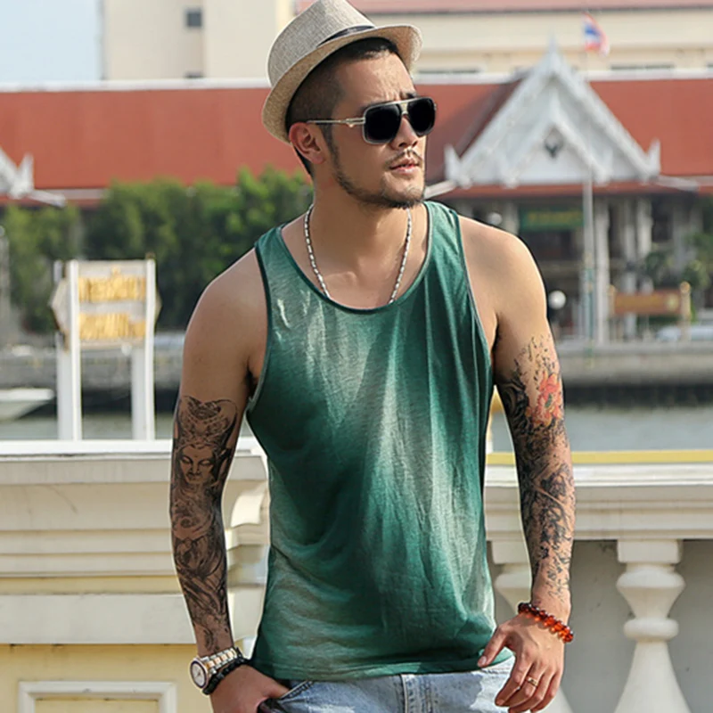 Summer men new arrival gradiente cotton bodybuilding o neck casual tank tops men slim quick dry American style undershirt T344
Summer men new arrival gradiente cotton bodybuilding o neck casual tank tops men slim quick dry American style undershirt T344