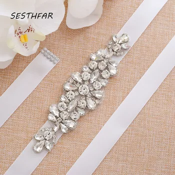 Sliver Rhinestone Crystal Bridal Belt and Sash Handmade Wedding Dress Waistband Dress Belt Accessories J191S
Sliver Rhinestone Crystal Bridal Belt and Sash Handmade Wedding Dress Waistband Dress Belt Accessories J191S