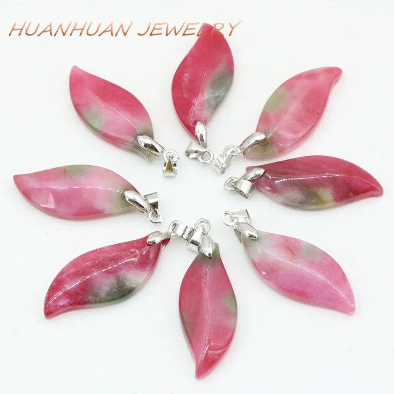 Vintage Red Long Leaves Shape Necklaces & Pendants For Women 13x31mm Natural Stone Jades Chalcedony Chain Pendant Jewelry B3358
Vintage Red Long Leaves Shape Necklaces & Pendants For Women 13x31mm Natural Stone Jades Chalcedony Chain Pendant Jewelry B3358
