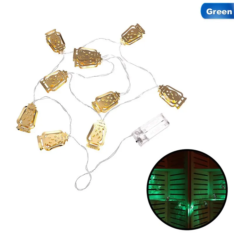 Ramadan Lights Gold Metal lantern Lighting Ramadan Lamp LED string lights battery power fairy Christmas light home Decoration
Ramadan Lights Gold Metal lantern Lighting Ramadan Lamp LED string lights battery power fairy Christmas light home Decoration