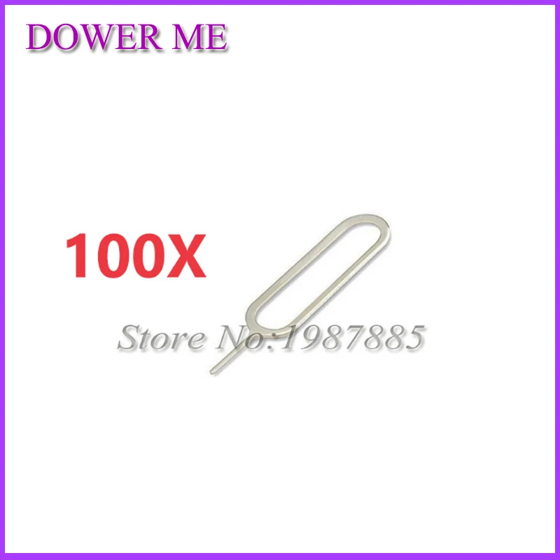100Pcs/lot Sim Card Tray Remover Eject Ejector Pin Key open Tool for iPhone 4 4s 5 5s 5c 6 6s plus for iPad for SamSung xiaomi
100Pcs/lot Sim Card Tray Remover Eject Ejector Pin Key open Tool for iPhone 4 4s 5 5s 5c 6 6s plus for iPad for SamSung xiaomi