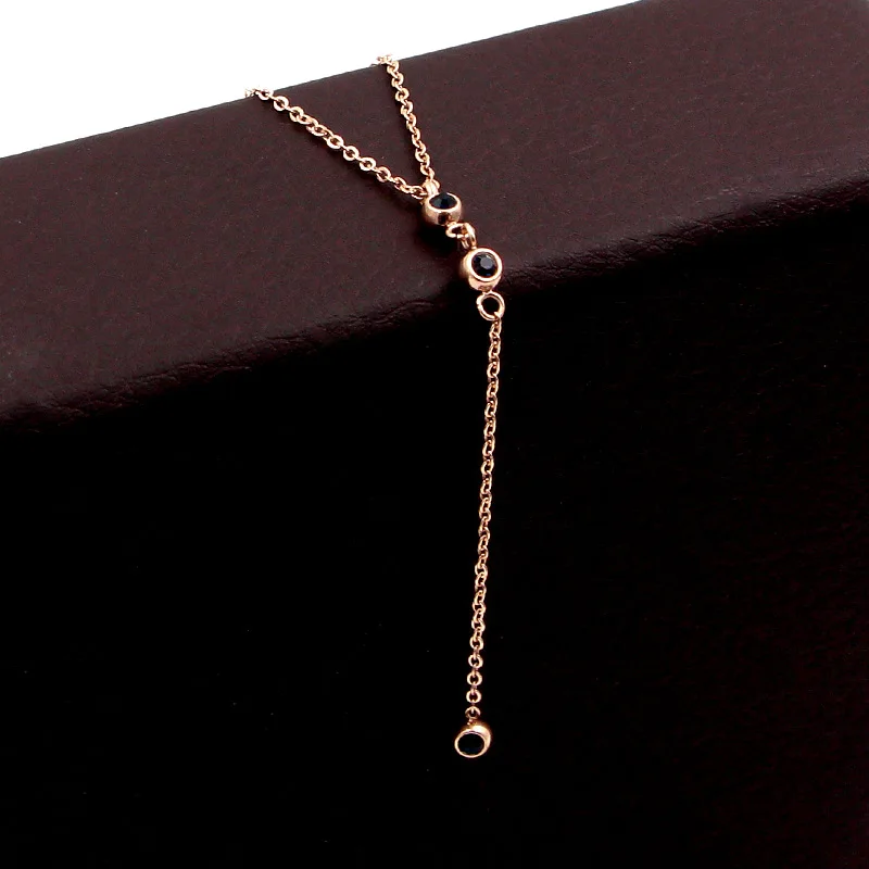 Martick Fashion Woman Link Chain Necklace Rose Gold Color With Tree Blue Cubix Long Pendant Necklace For Woman Gift P155
Martick Fashion Woman Link Chain Necklace Rose Gold Color With Tree Blue Cubix Long Pendant Necklace For Woman Gift P155