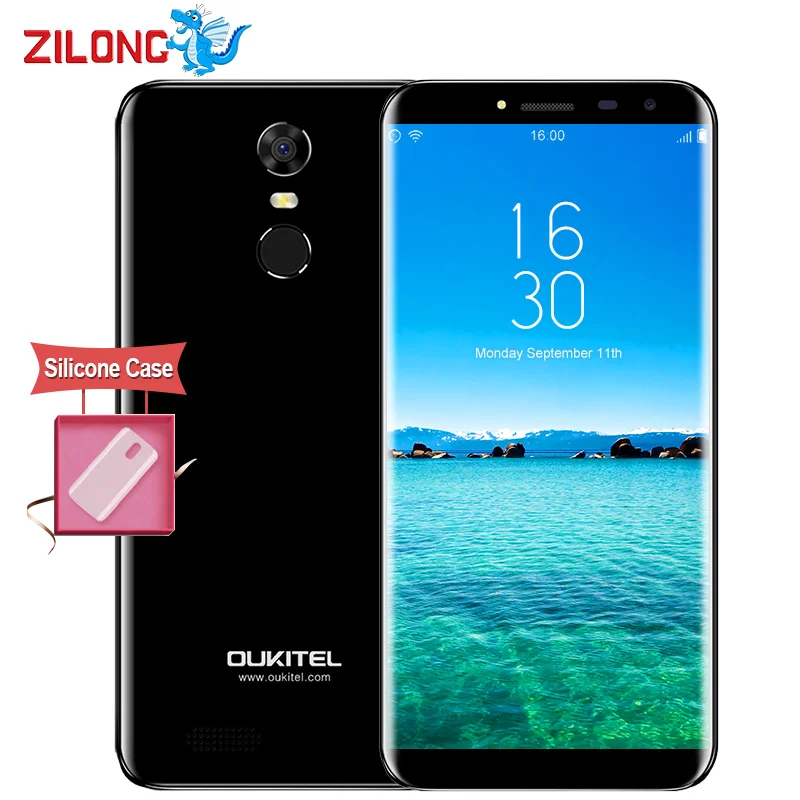 Oukitel C8 5 дюйма 18:9 Бесконечность Дисплей Смартфон Android 7 0 3000 мАч 2 ГБ Оперативная
