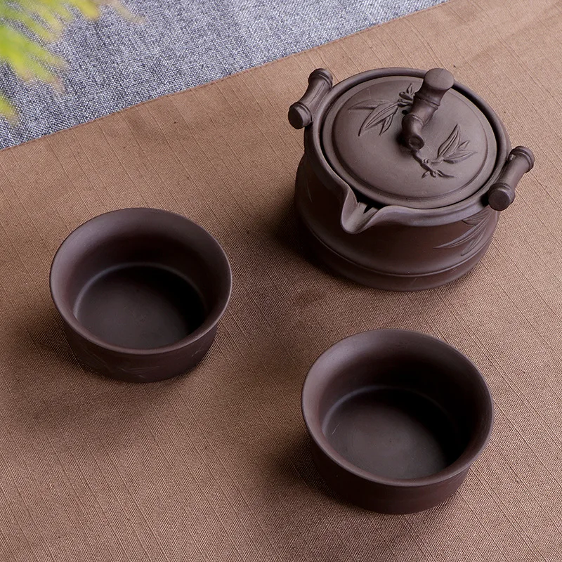 Портативная портативная чашка для кемпинга Китайская традиционная керамическая