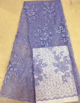 Free shipping (5yards/pc) high quality lilac purple African tulle lace embroidered French net lace fabric for wedding FZZ114
Free shipping (5yards/pc) high quality lilac purple African tulle lace embroidered French net lace fabric for wedding FZZ114